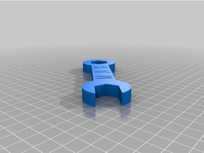 maxs Schraubenschlüssel kurz tools kundengebundene 3d print model - Mito3D