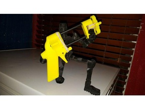 jenga block ez shooter toys & games blocks building engineering game gear gears gun rubber band 3d print model - Mito3D