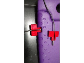 earphone plug grip audio 3d print model - Mito3D