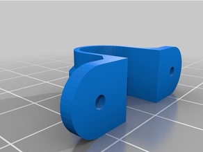 10 mm saddle clamp household 3d print model - Mito3D