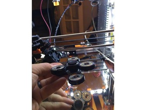 fidget spinner coupler toys & games 3d print model - Mito3D