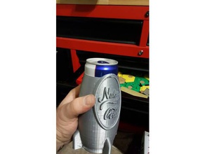 nukacola michelob beer holder fallout 3d print model - Mito3D