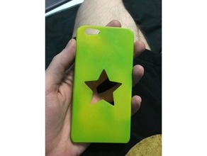 star iphone 6s case mobile phone 3d print model - Mito3D