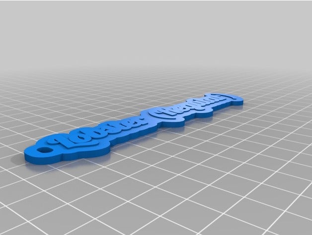 ex1 keychains customized 3D print model - Mito3D