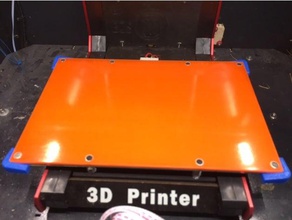 permanent print plate gfk magnets 3d printer parts 3d print model - Mito3D