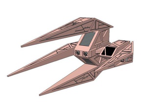 wing commander - kilrathi paktahn ağır bombardıman uçağı 3d baskı bombacı pc oyun scifi starfighter video oyunu kanat Komutanı 3 3d print model - Mito3D