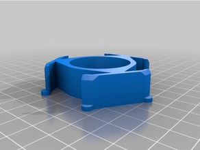 il mio personalizzato spool hub adattatore 3d solutech rulli Stampante parti su misura 3d print model - Mito3D