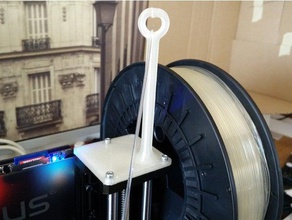 filamentguide open top trinus printer 3d accessories filament guide kodama trinus3d 3d print model - Mito3D