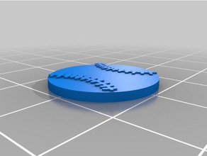 softball lacci segni e loghi 3d print model - Mito3D
