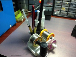 soldadura tenedor del soporte de los instrumentos la electrónica hierro estación titular bobina 3d print model - Mito3D