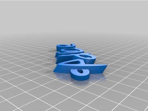 adeline organización personalizado 3d print model - Mito3D