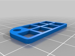 tetris Schlüsselanhänger Spielzeug & game Zubehör Spiele keychain - 3d print model - Mito3D