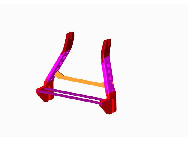 soporte filamento superior anet a8 Impresora 3d accesorios 3D print model - Mito3D