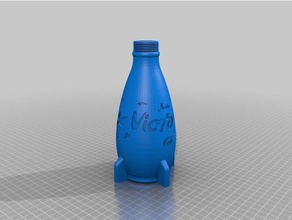 fallout 4 nuka victory twisted cap bottle props cola world 3d print model - Mito3D