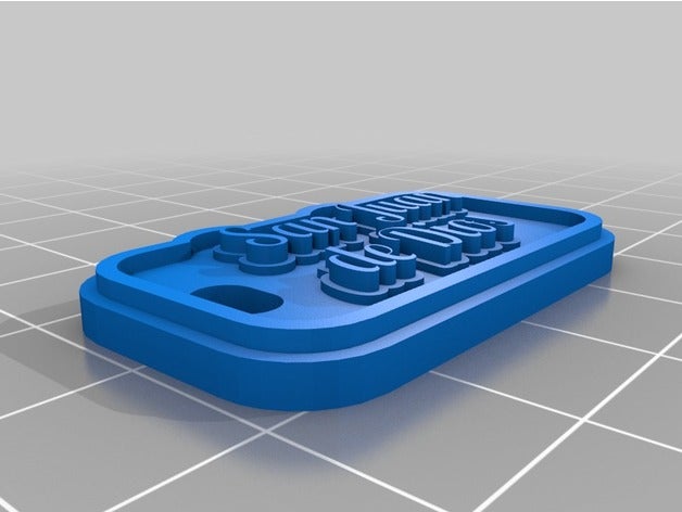 san juan de dios llaveros personalizado 3D print model - Mito3D