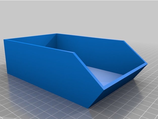 boite household flat outil rangement 3D print model - Mito3D