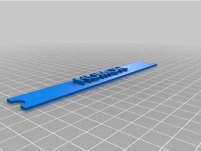 mizah star wars mad libs kelime plakası özelleştirilmiş interaktif sanat 3d print model - Mito3D