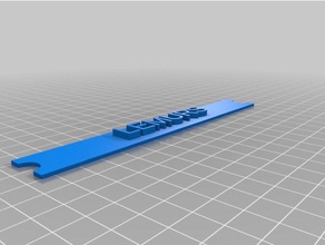 lemurs star wars mad libs customized word plate interactive art 3d print model - Mito3D