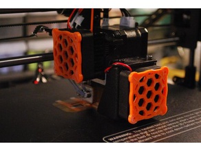 monoprice maker select v2 fan guard 3d printer accessories makerselect 3d print model - Mito3D