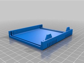 cargador solar de la caja electrónica personalizado 3d print model - Mito3D