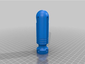 handle iphone screwdriver 8mm hex 3d printing 3d print model - Mito3D