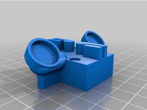 carriage-v2 15mm magnets 14mm height 3d printer accessories carriage 3d print model - Mito3D