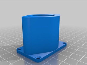 caster mount robotics 3d print model - Mito3D