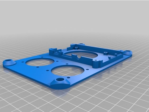 geeetech gt2560 tapa de la cubierta integrada pi 3 caso Impresora 3d accesorios 3D print model - Mito3D