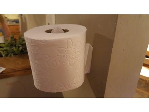 tp-Halter w Widerstand Bad Gewebe WC-Papier Halter WC-Papierrolle 3d print model - Mito3D