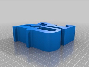 paul Wort-Skulptur Skulpturen kundengebundene 3d print model - Mito3D