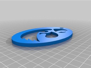 hawkeye keychain keychains 3d print model - Mito3D