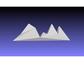 montagne fichier de style porteur l'organisation organisation du bureau 3d print model - Mito3D