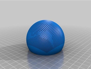 stereographic world math art customized 3d print model - Mito3D