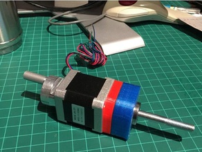144 1 cycloidal gearbox nema17 stepper motor robotics ratio 3d printer first reducer robot arm 3d print model - Mito3D