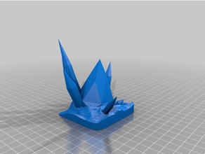 gem props cool desk fun sharp toy 3d print model - Mito3D