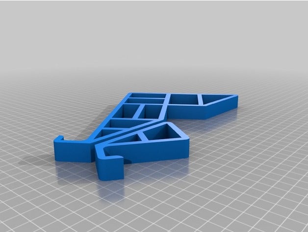 il mio personalizzato geometriche stand computer su misura 3D print model - Mito3D