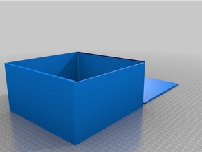 betty's dominos storage box sliding top containers customized 3d print model - Mito3D