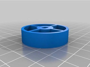 serbatoio di mozzo della ruota v2 la robotica su misura 3d print model - Mito3D