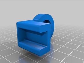 soporte eje vertical bq hepestos 2 Impresora 3d accesorios hephestos 3d print model - Mito3D