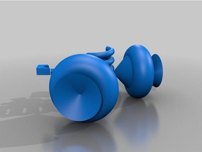 rouet L'impression 3d 3d print model - Mito3D