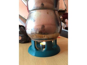Tee-und Wasserkocher wärmer Küche und Esszimmer Kerze Kerzenhalter Kerze-Halter Kaffee trinken Halter Tee warm 3d print model - Mito3D