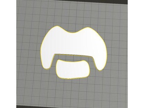 zappa tash logotipo sinais e logotipos frank bigode 3d print model - Mito3D