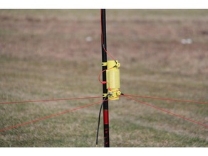presunto de rádio multibanda plano aterramento antena eletrônica 3d print model - Mito3D