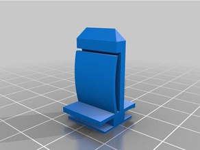fiero a-piller trimmen Clips automotive 3d print model - Mito3D