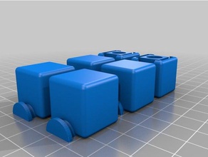 1x2x3 cubo de quebra-cabeça quebra-cabeças cubóide remix rubik 3d print model - Mito3D