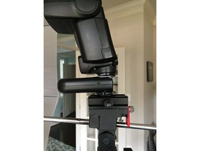 flash umbrella mount-top-upgrade beheben Kamera Kamera-Halterung mount Fotografie Regenschirm Dach-mount 3d print model - Mito3D