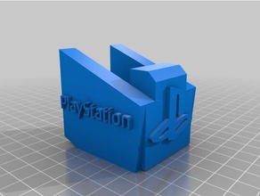 ps4 remote Halter video-Spiele controller stand 3d print model - Mito3D