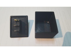switch case holder box electronics 3d print model - Mito3D