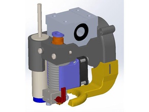 semi-circolare del condotto della ventola personalizzate Stampante 3d parti 3d print model - Mito3D