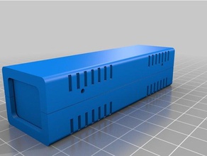 ethernet acoplador caixa de junção eletrônica personalizado 3d print model - Mito3D